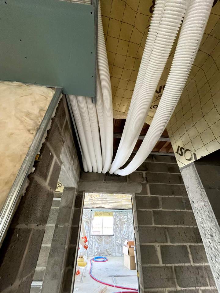 Installation de VMC double flux