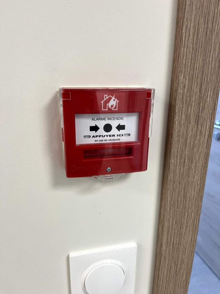 Pose d'alarme de type IV Normandie