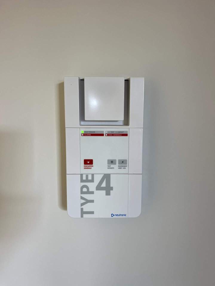 Pose d'alarme de type IV Normandie