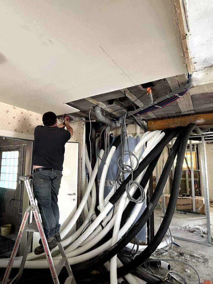 Installation de VMC double flux