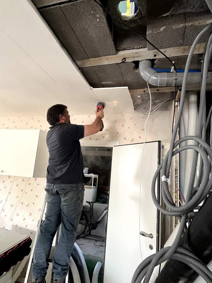 Installation de VMC double flux