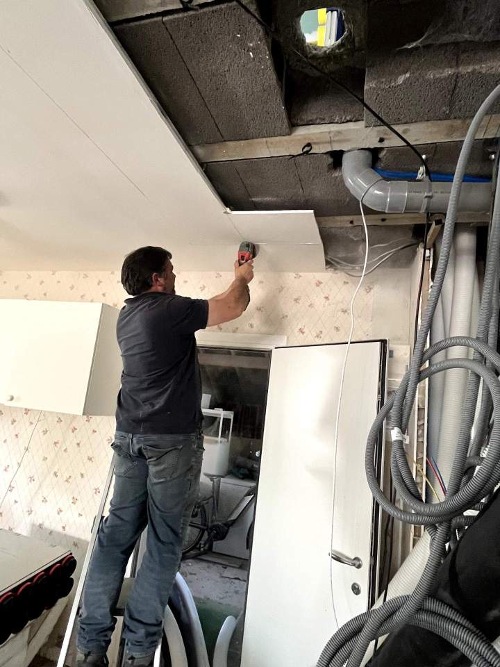 Pose de VMC double flux