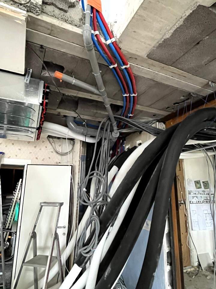 Pose de VMC double flux