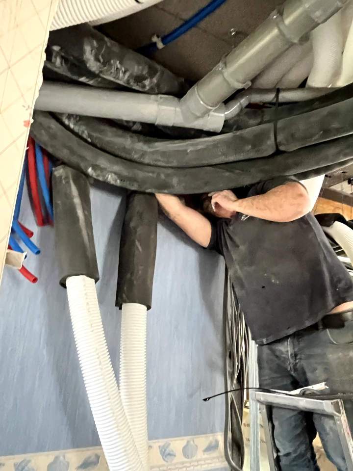 Installation de VMC double flux