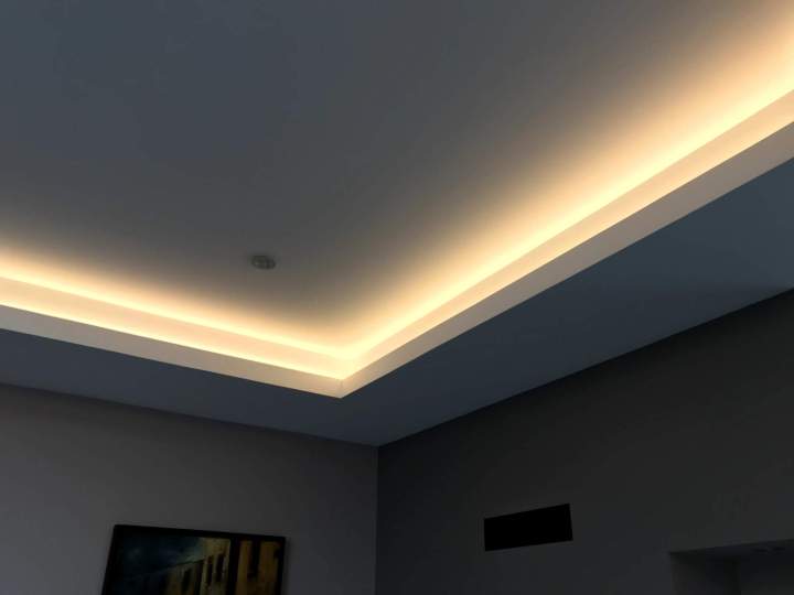 Installation d'éclairage intérieur Leds Normandie