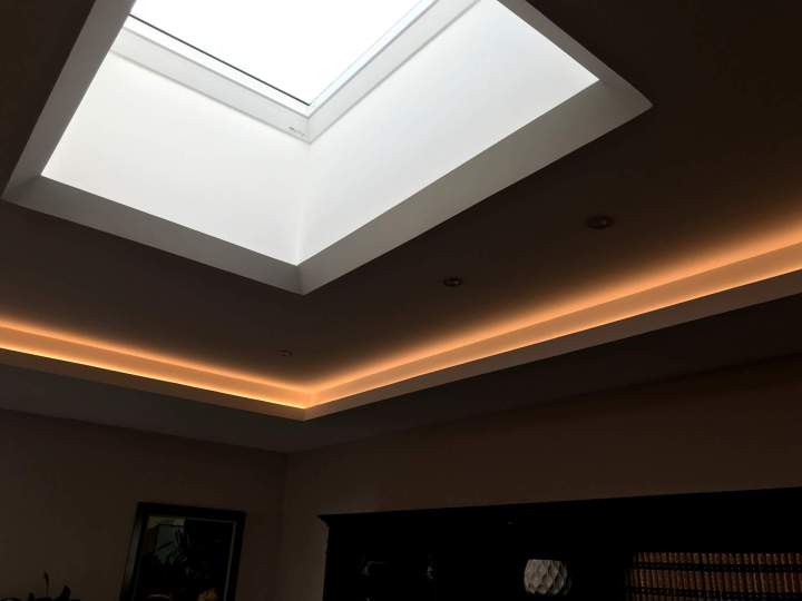 Installation d'éclairage intérieur Leds Normandie