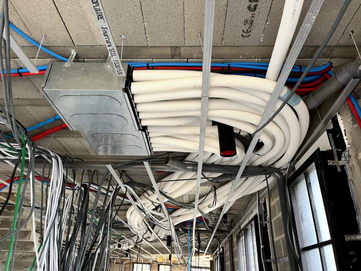 Installation de VMC double flux