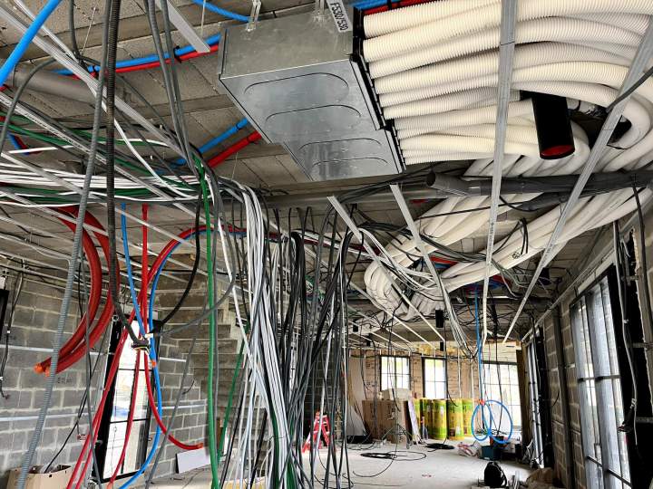 Installation de VMC double flux