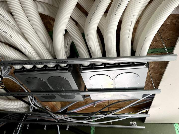 Pose de VMC double flux