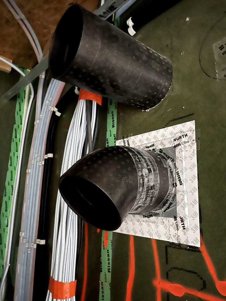 Installation de VMC double flux