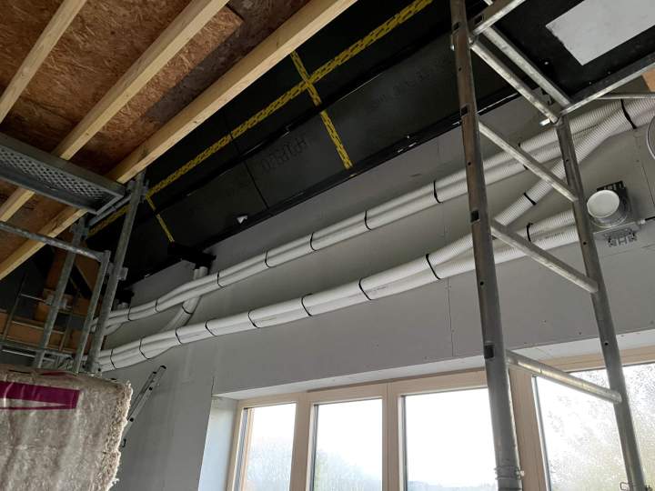 Installation de VMC double flux