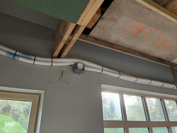 Installation de VMC double flux