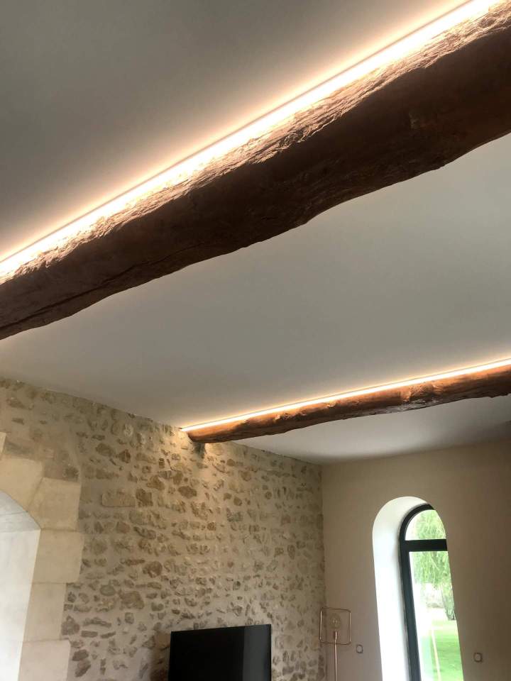 Pose d'éclairage intérieur Leds Normandie