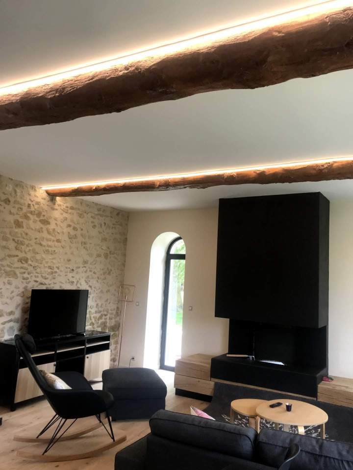 Pose d'éclairage intérieur Leds Normandie