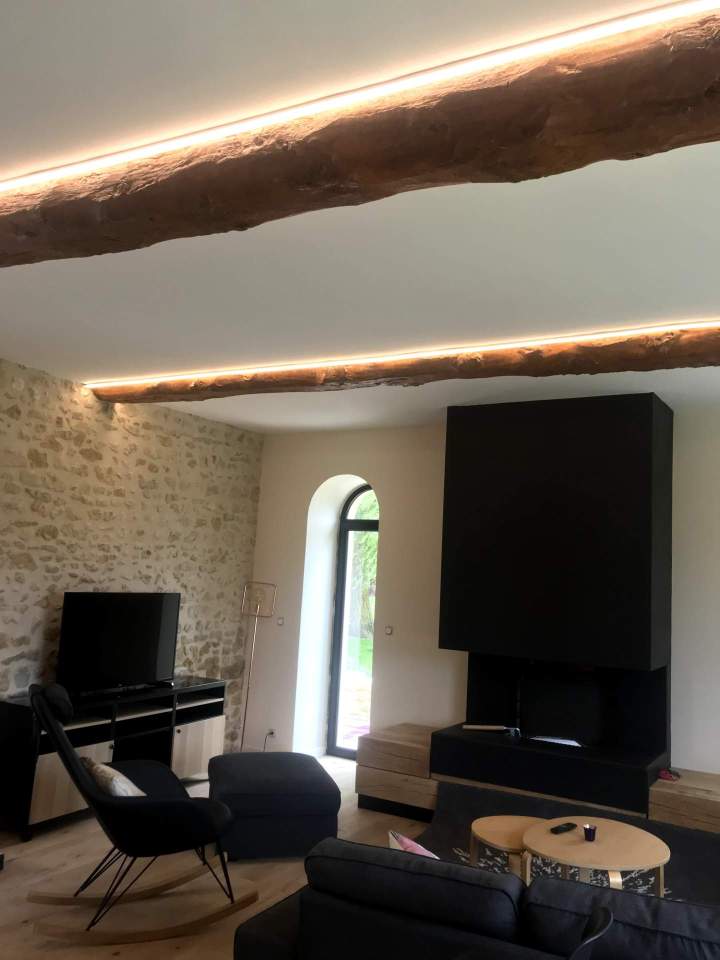 Installation d'éclairage intérieur Leds Normandie