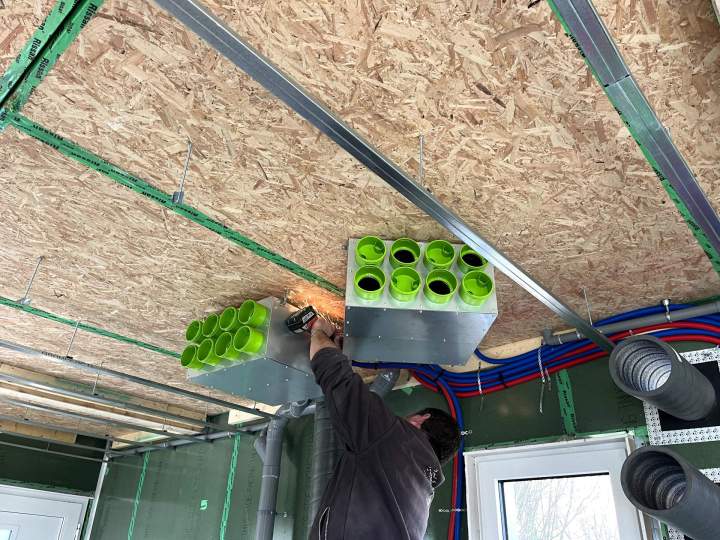 Pose de systèmes de ventilation tertiaire Normandie