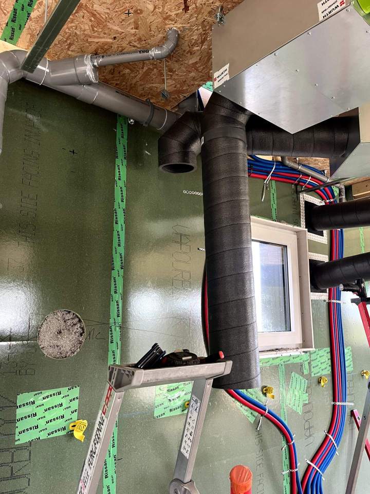 Pose de VMC double flux