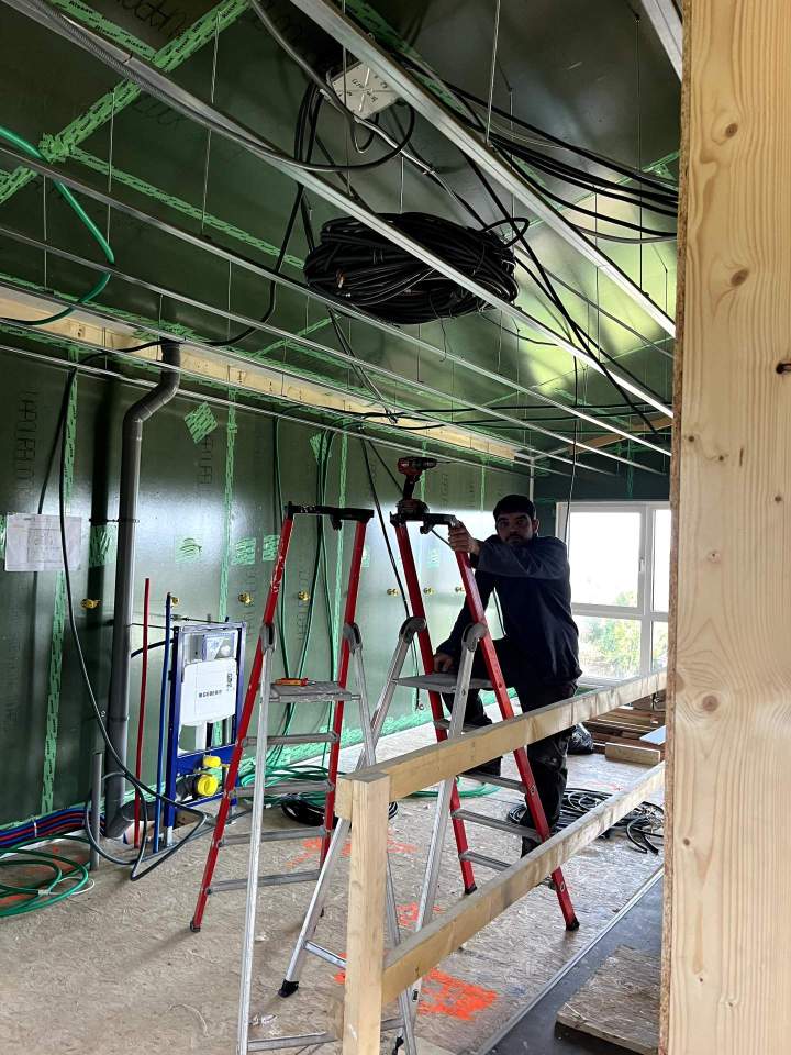 Installation de VMC double flux