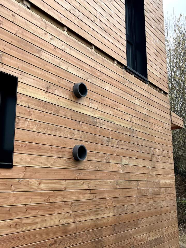 Pose de VMC double flux