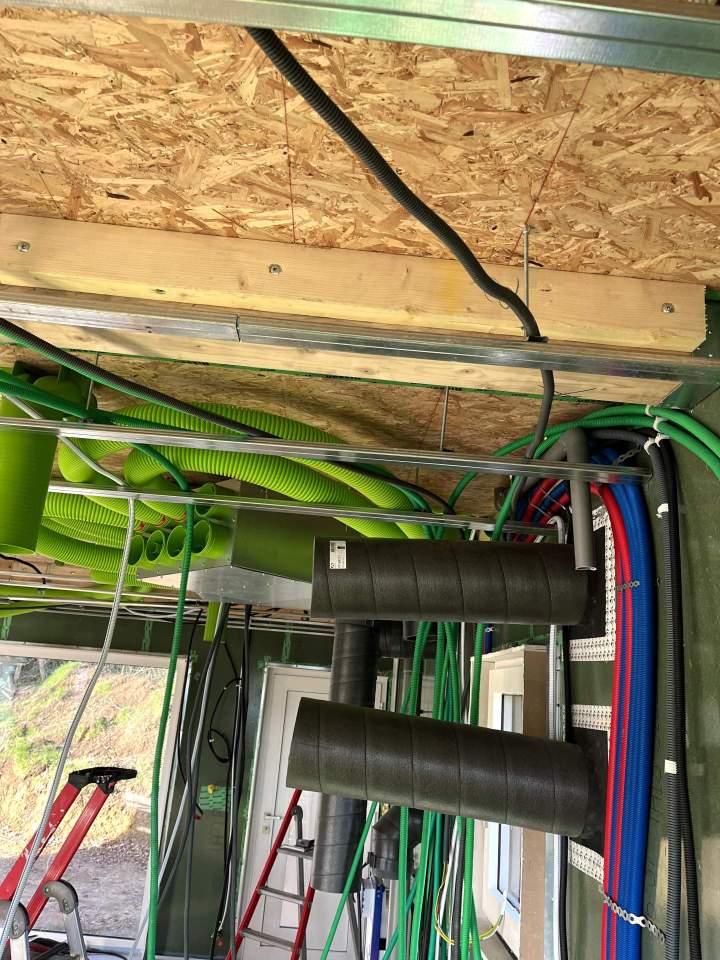 Pose de VMC double flux