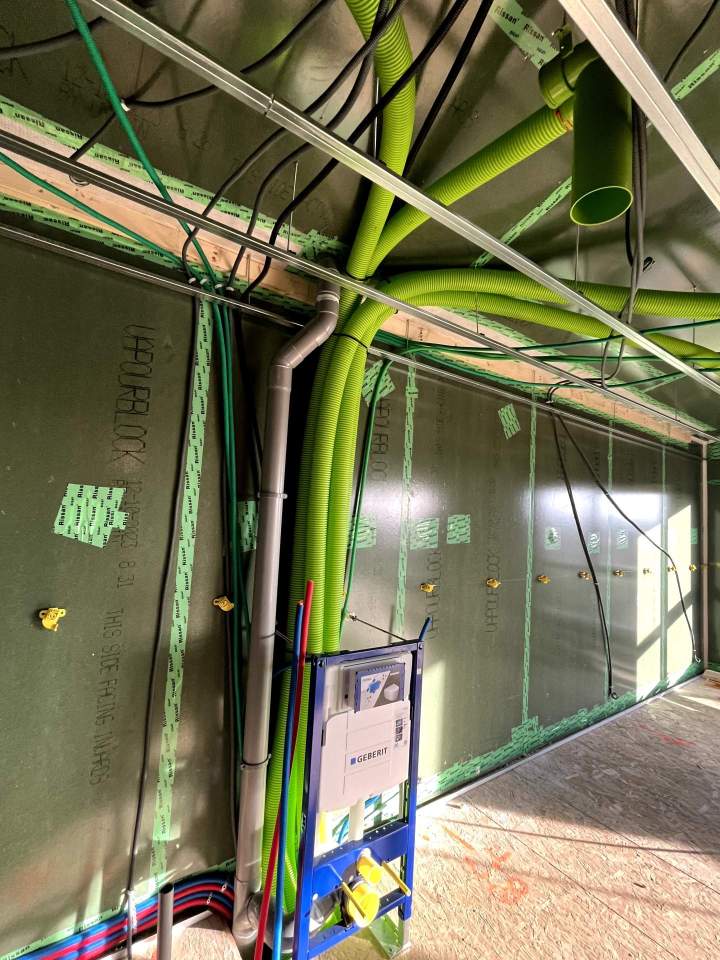 Installation de VMC double flux