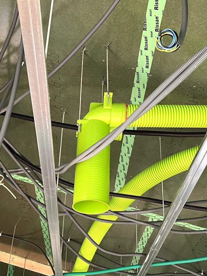 Installation de VMC double flux