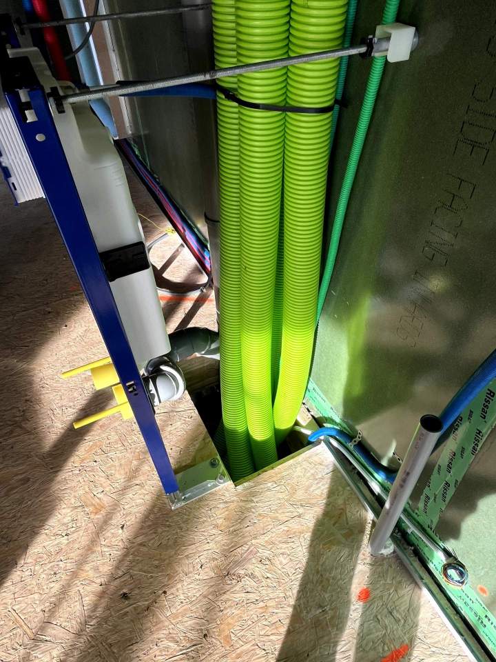 Installation de VMC double flux