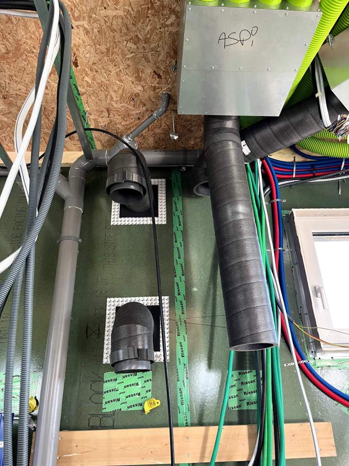 Installation de VMC double flux