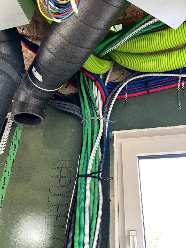 Pose de VMC double flux