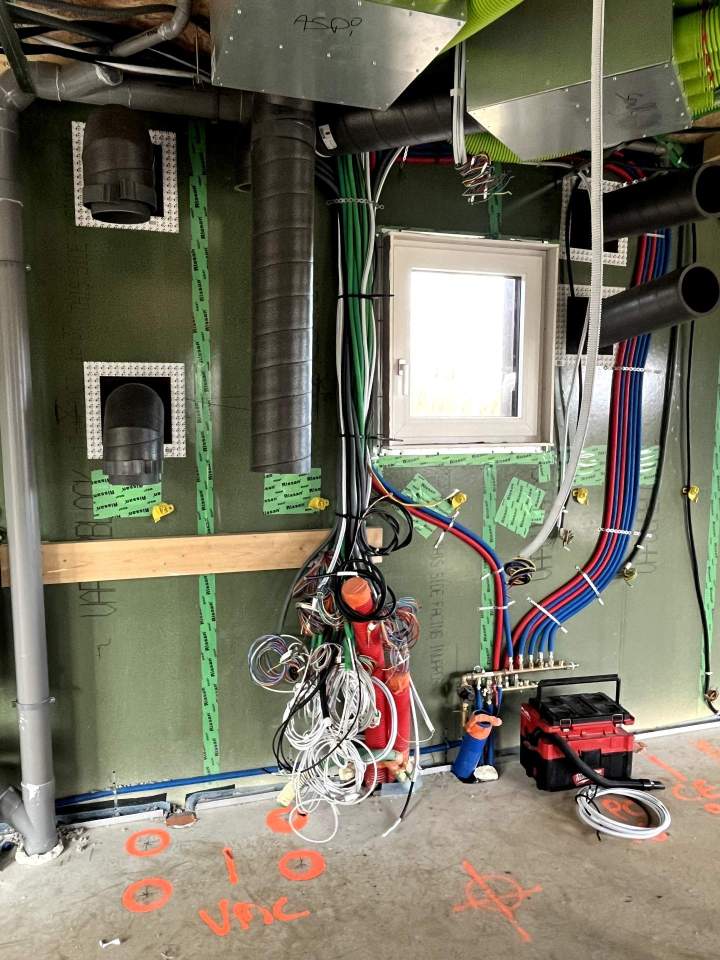 Installation de VMC double flux