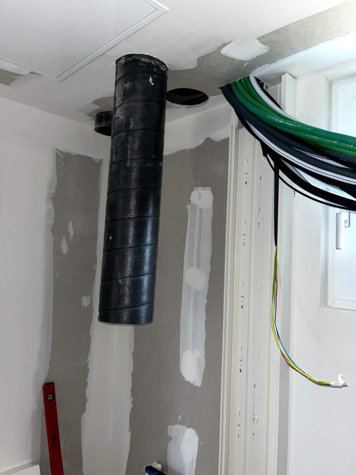 Pose de VMC double flux