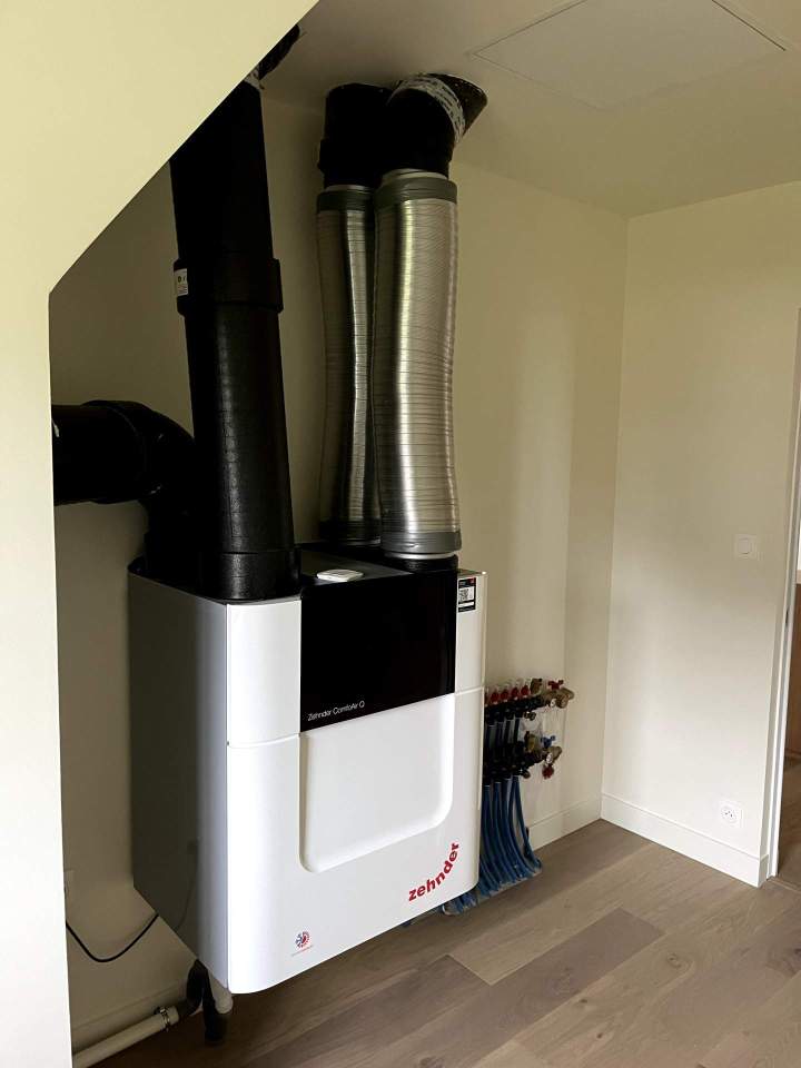 Pose de VMC double flux