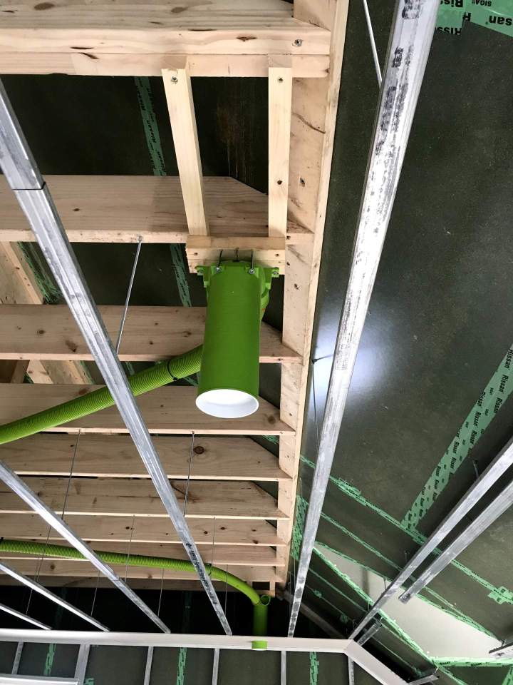 Installation de VMC double flux