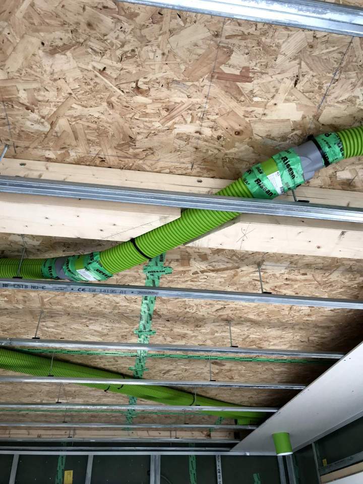 Pose de VMC double flux