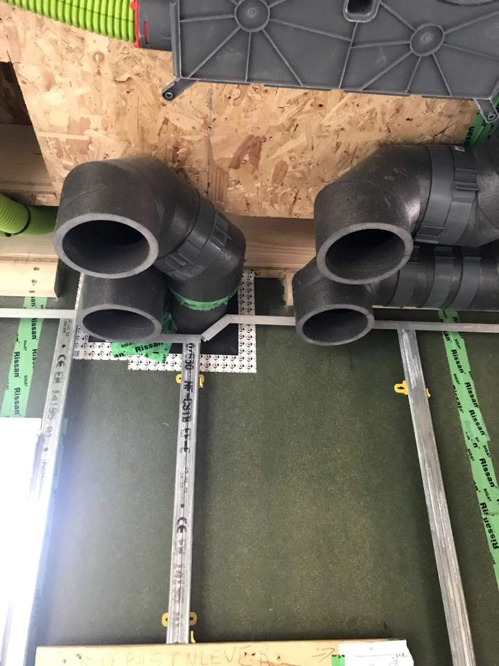 Installation de VMC double flux