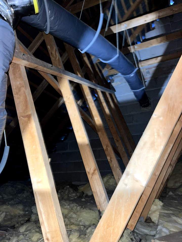 Pose de VMC double flux