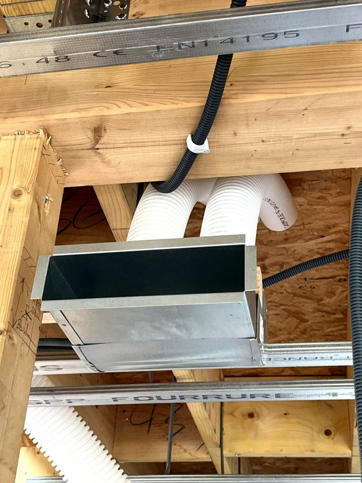 Installation de VMC double flux