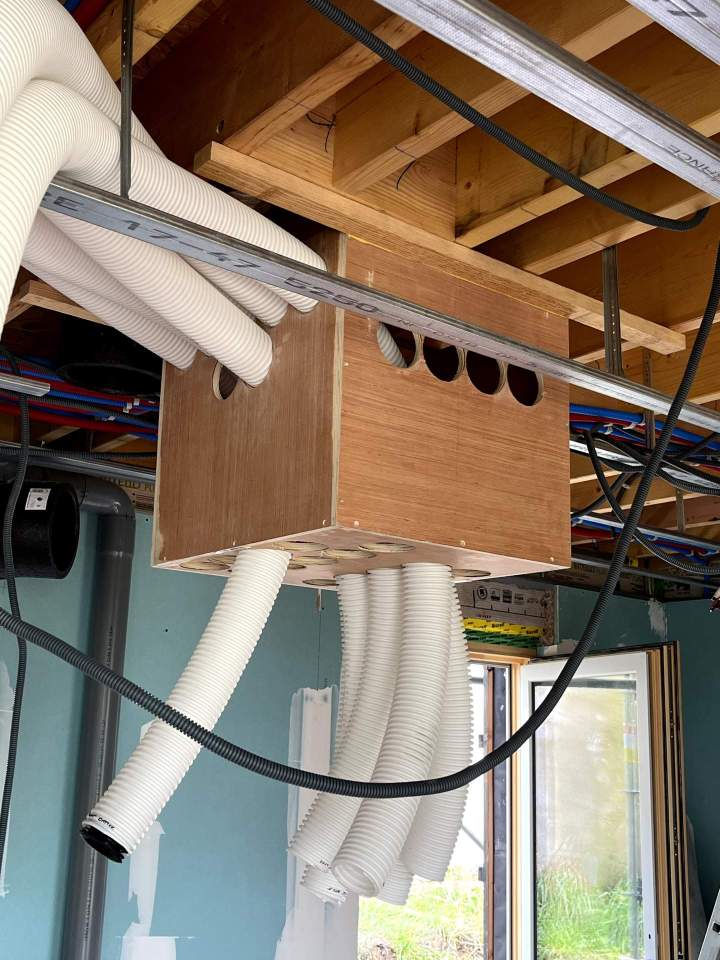 Pose de VMC double flux