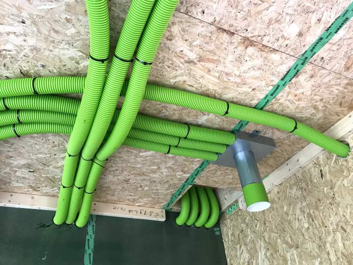 Pose de VMC double flux