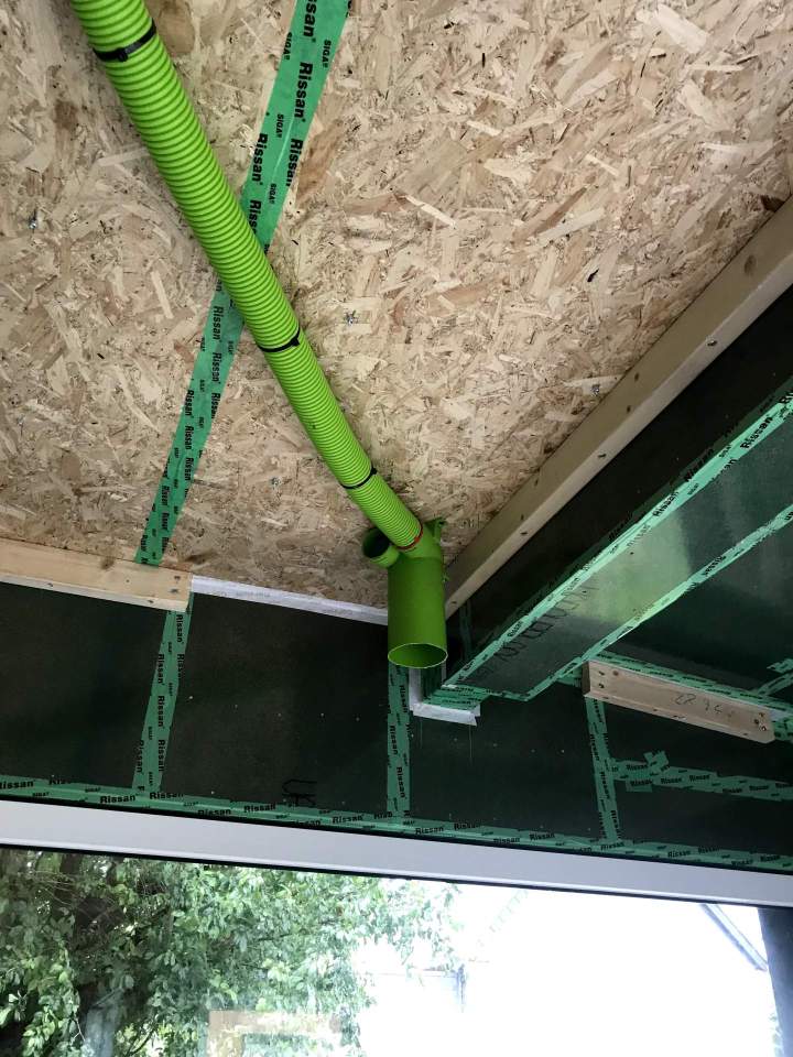 Installation de VMC double flux