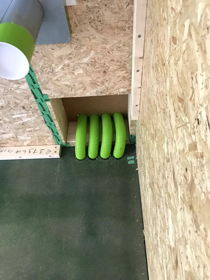 Pose de VMC double flux