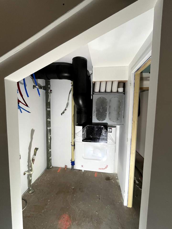 Pose de VMC double flux