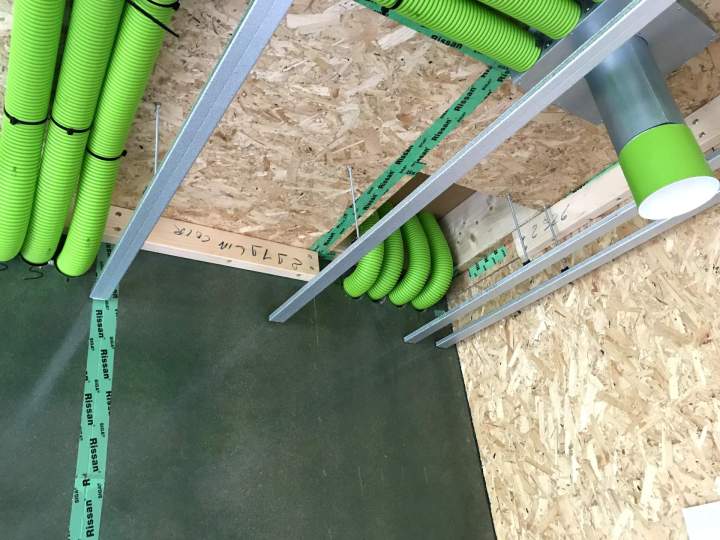 Installation de VMC double flux