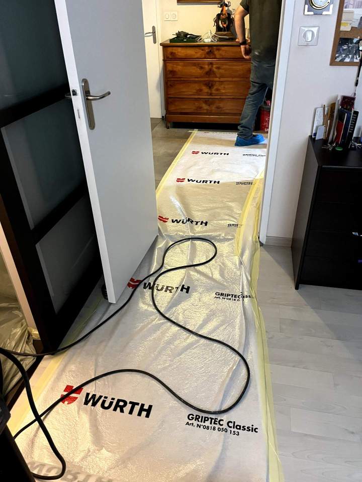 Installation de protection de chantier Normandie