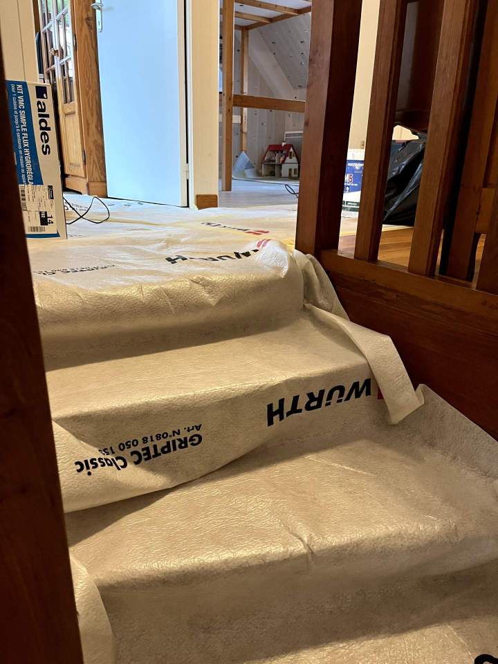 Mise en place de protection de chantier Normandie