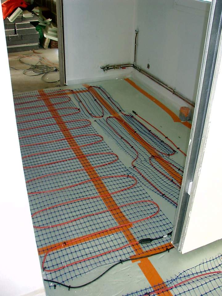 Installation de plancher chauffant Normandie