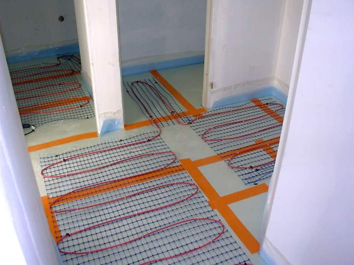 Installation de plancher chauffant Normandie