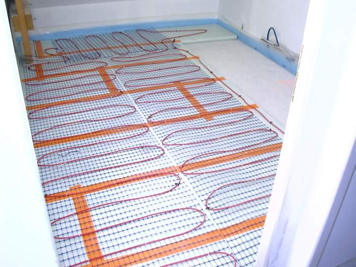 Pose de plancher chauffant Normandie