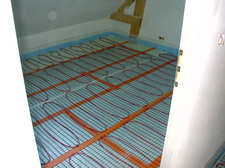 Pose de plancher chauffant Normandie