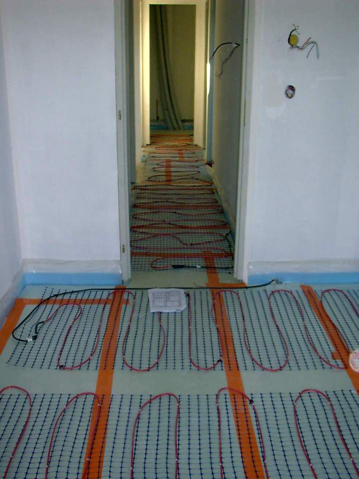 Installation de plancher chauffant Normandie